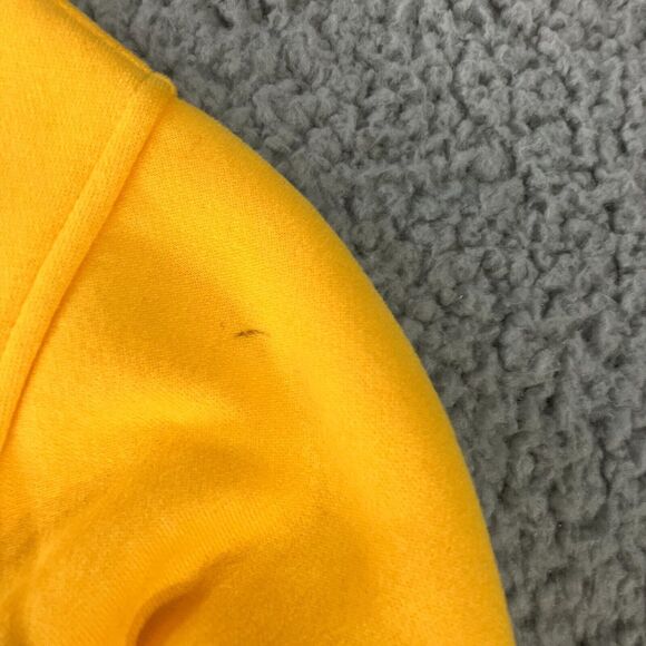 Starter Pittsburgh Penguins Sweatshirt Mens Large Yellow‎ Crewneck Logo NHL New - Picture 4 of 9